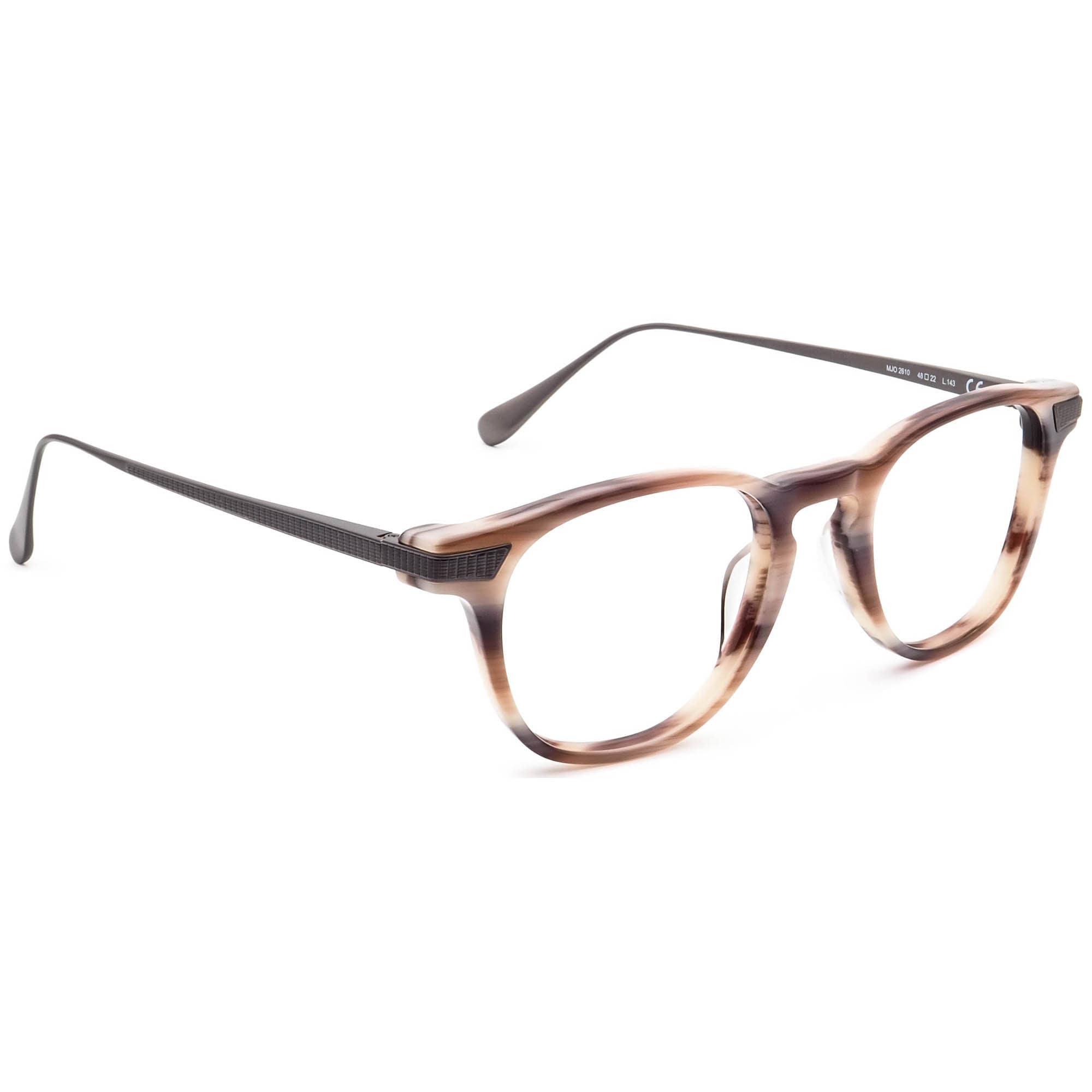Maui Jim Eyeglasses MJO2610-24D Chestnut Horn/gunmetal Square