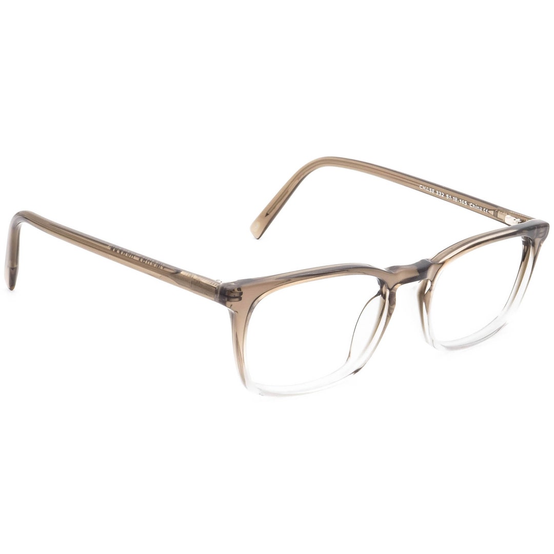 Warby Parker Eyeglasses Chase 332 Driftwood Fade Rectangular Frame 5118