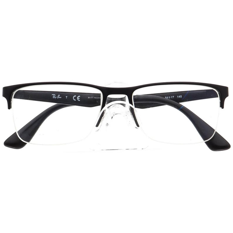 Ray-Ban Men's Eyeglasses RB 6335 2503 Matte Black Half Rim Frame 54[]17 145 image 6