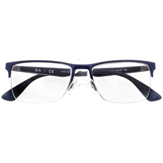Ray-Ban Eyeglasses RB 6335 2947 Blue Half Rim Fra… - image 6