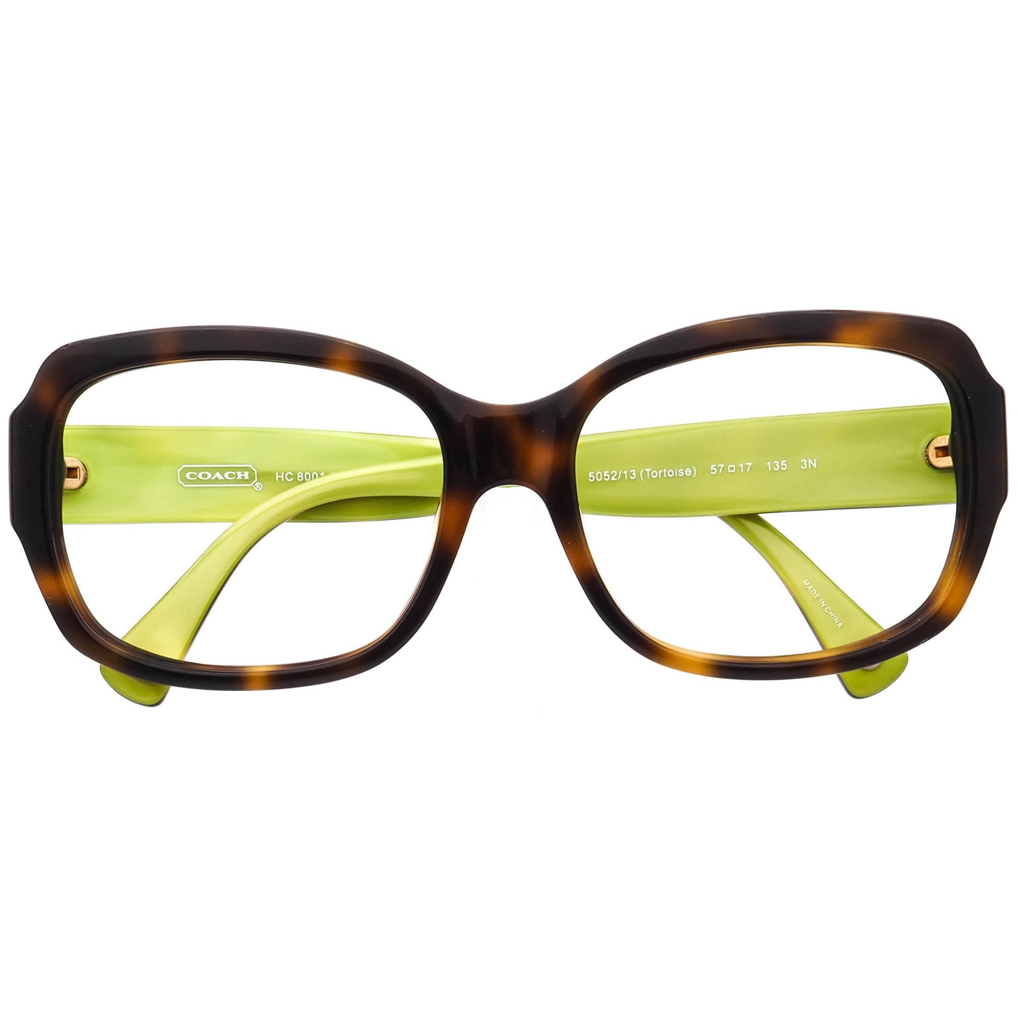COACH SUNGLASSES HC8001 (L001 EMMA) 5052/13 (TORTOISE) 57•17•135 FRAMES ONLY Coach Sunglasses FRAME ONLY HC 8001 L001 Emma 5052/13  main image 4