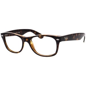 Gafas de sol Ray-Ban Montura única RB 2132 New Wayfarer 902 Havana pulida Cuadrada Italia 52 mm imagen 3