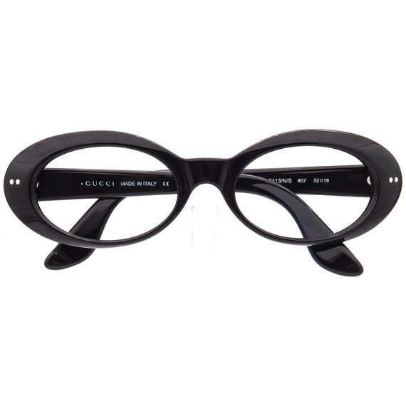 Gucci Women's Sunglasses Frame Only GG 2413/N/S 807 Polished Black