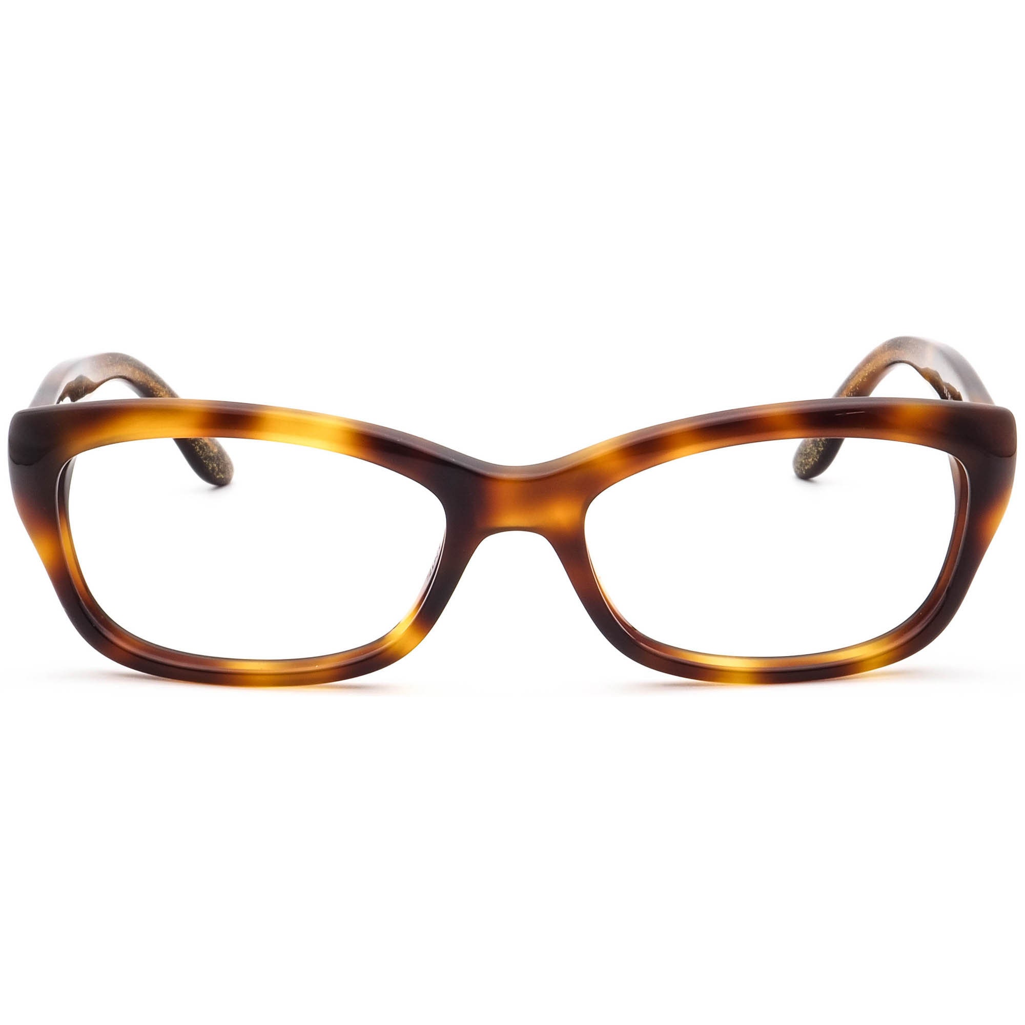 Jimmy Choo Eyeglasses 82 EHO Tortoise on Glitter Frame Italy 