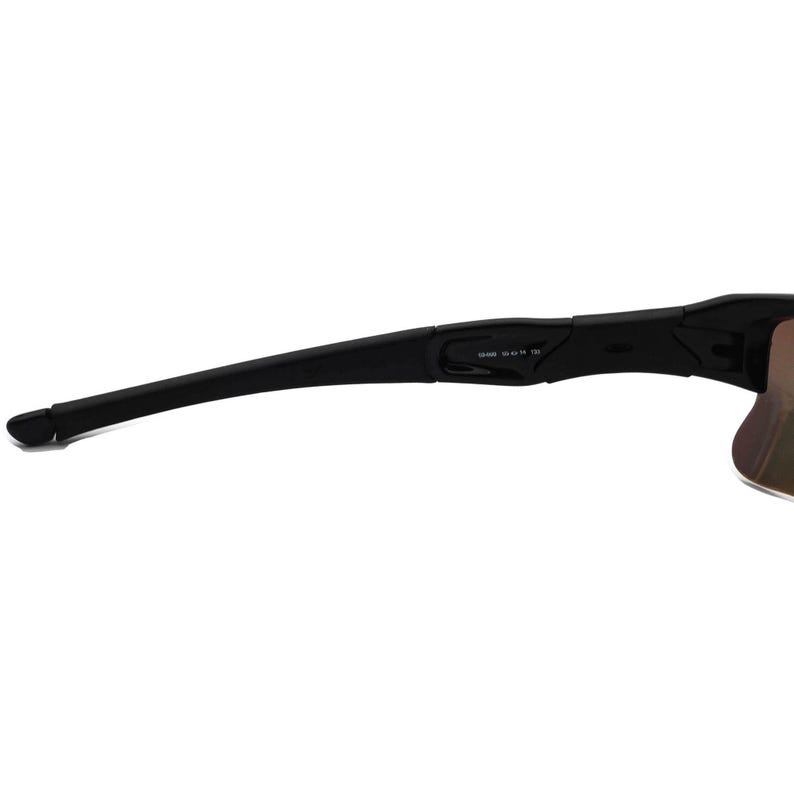 Oakley Rx-zonnebril, alleen montuur 03-899 Flak zwart halve rand 63 mm afbeelding 7