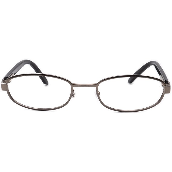 Gucci Eyeglasses Gunmetal/Black Oval Frame 50[]19… - image 2