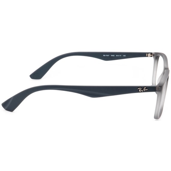 Ray-Ban Eyeglasses RB 7047 5482 Matte Gray Square… - image 4