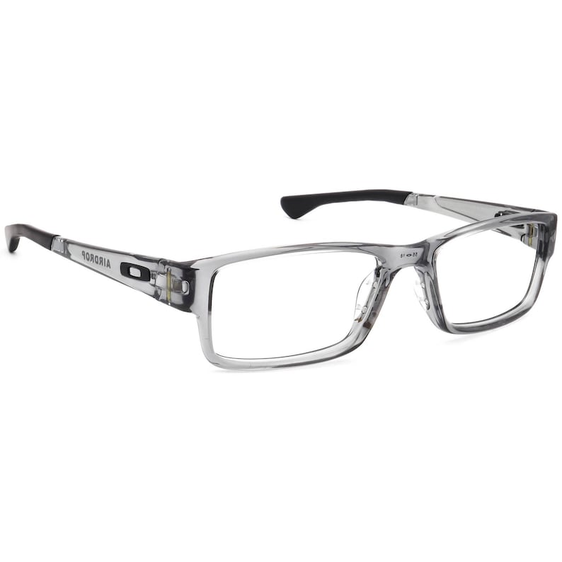 Oakley Men's Eyeglasses OX8046-0355 Airdrop Grey Shadow Rectangular Frame 55[]18 143 image 1