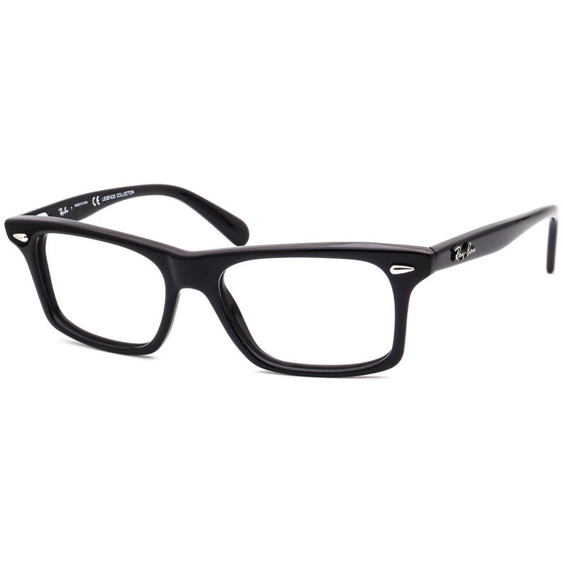 Ray-Ban Eyeglasses RB 5301 2000 Legends Collection Polished Black Square Frame 53[]17 145 image 3