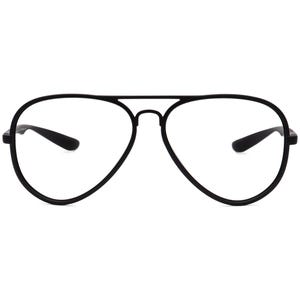 Ray-Ban Sunglasses Frame Only LiteForce RB 4180 W3364 Matte Black Aviator Italy 58 mm image 2