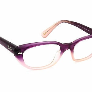 Ray Ban Eyeglasses RB 5242 5071 Violet Gradient Horn Rim Frame 5118 140 image 1