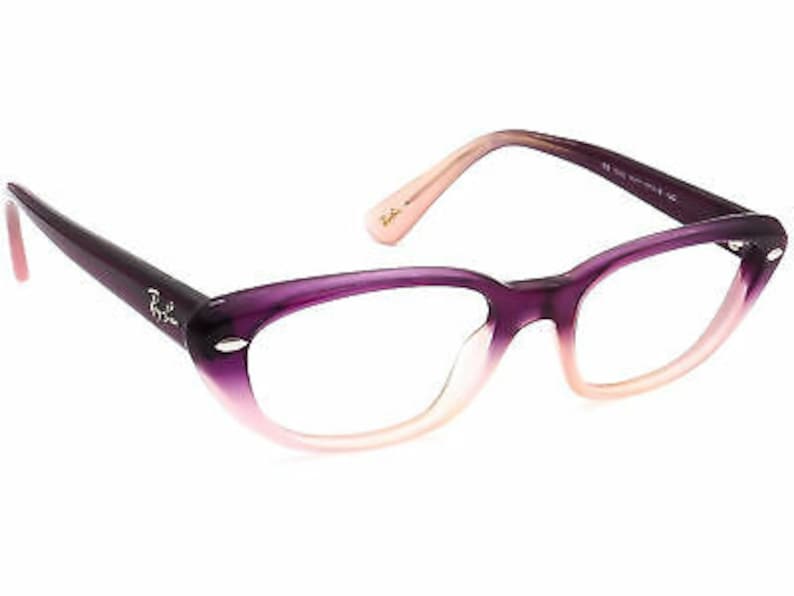 Ray Ban Eyeglasses RB 5242 5071 Violet Gradient Horn Rim Frame 5118 140 image 1