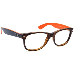Ray-Ban Sunglasses Frame Only RB 2132 New Wayfarer 6180 Havana/Navy Italy 55 mm
