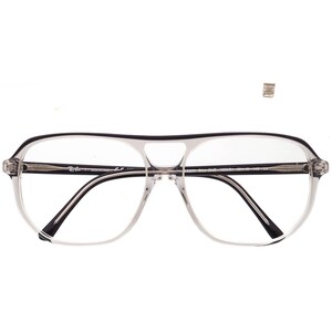 Ray-Ban Sonnenbrillengestell Nur Bill One RB 2205 1396/B1 Transparent Grau Quadrat 60 mm Bild 6