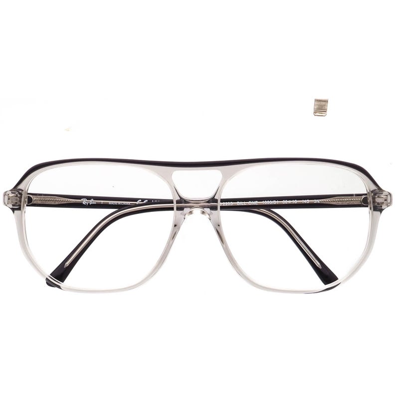 Ray-Ban Sonnenbrillengestell Nur Bill One RB 2205 1396/B1 Transparent Grau Quadrat 60 mm Bild 6