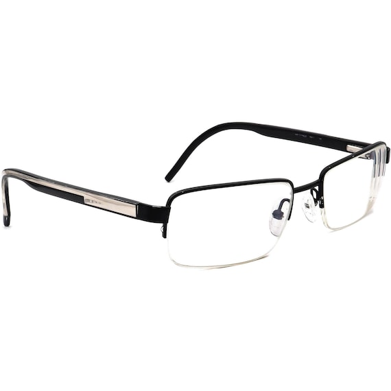 Hugo Boss Eyeglasses 0228 U 2XK Black Half Rim Frame Italy 5219 140 Etsy Canada