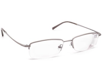 Ray-Ban Men's Eyeglasses RB 6122 2502 Silver Half Rim Metal Frame 52[]17 140
