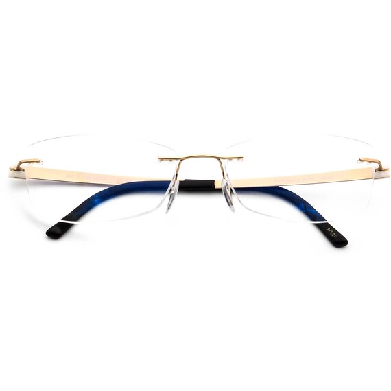 Silhouette Eyeglasses 4545 6060 4548 Gold Rimless… - image 6
