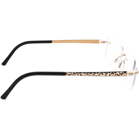 Silhouette Eyeglasses 4545 6060 4548 Gold Rimless… - image 4