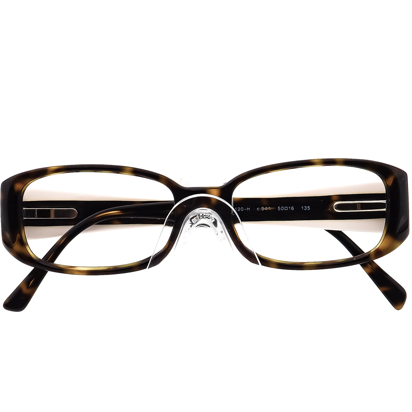 Chanel Eyeglasses 3120-H C.941 Tortoise Rectangular Frame 