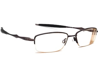 Oakley Eyeglasses Sculpt 6.0 Pewter Half Rim Metal Frame 53[]18 142