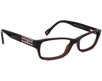 Dolce Gabbana Women's Eyeglasses D&G 1207 1839 Dark Brown Rectangular Frame 51[]16 135
