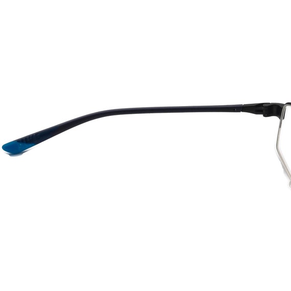 Nike Eyeglasses Black/Blue Half Rim Frame 53[]21 … - image 9