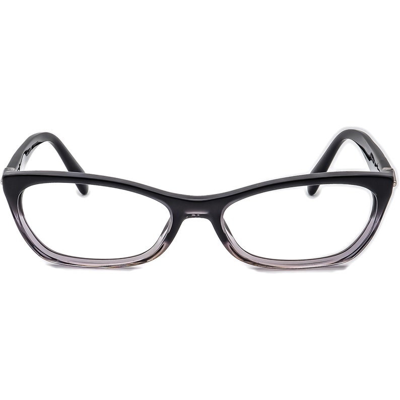 Prada Eyeglasses VPR 15P ZYY-1O1 Black&Clear Gradient Cat Eye Italy 5316 135 image 2