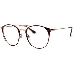 Ray-Ban Sunglasses Frame Only RB 3546 9074 Polished Havana Phantos Metal 52 mm image 3