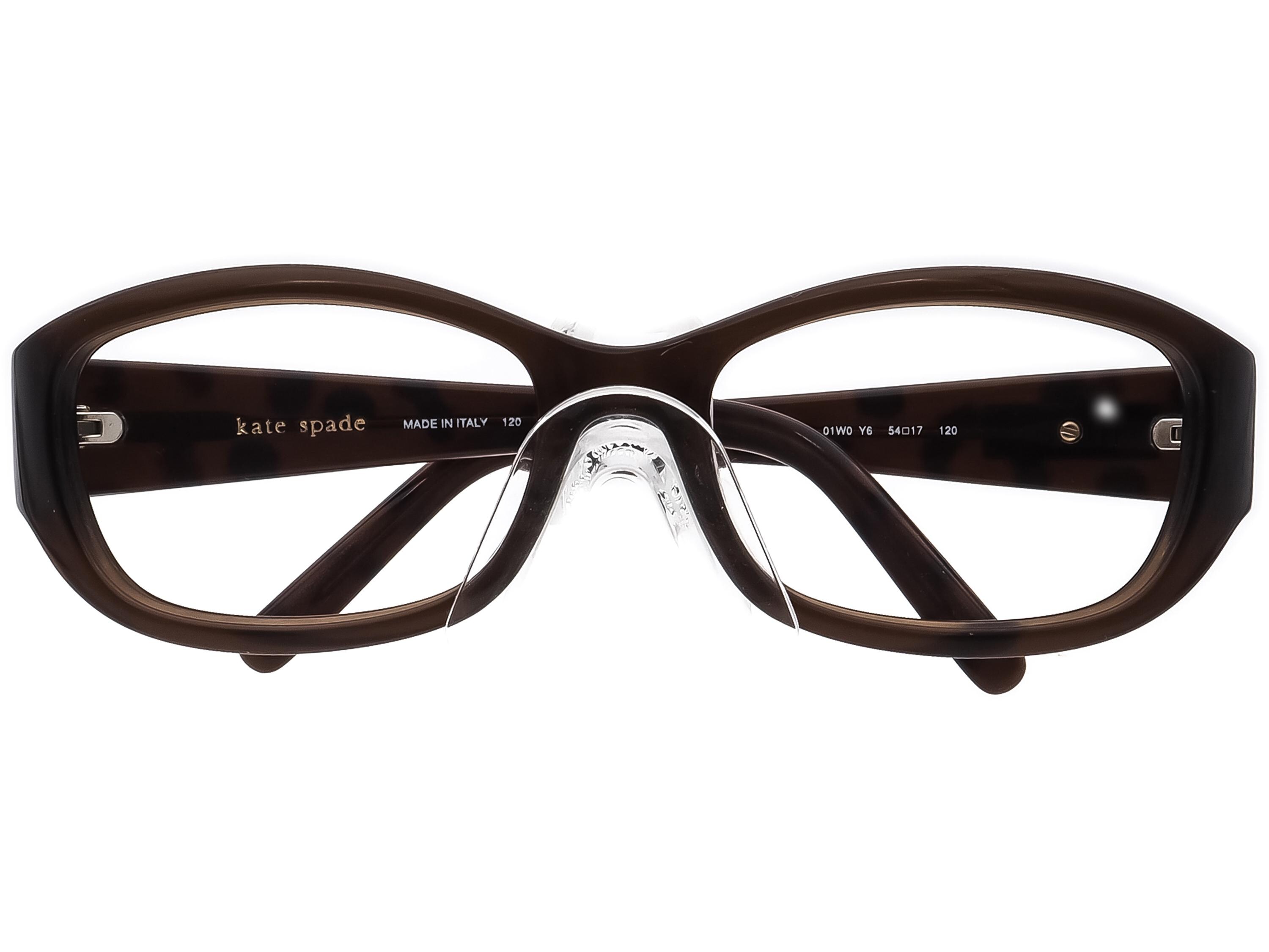Kate Spade Sunglasses Brown Leopard Rectangle Dee/S 01W0 Frames 54-17 120 Italy Kate Spade Dee/s 01W0 Brown Leopard Rectangle Sunglasses  main image 2