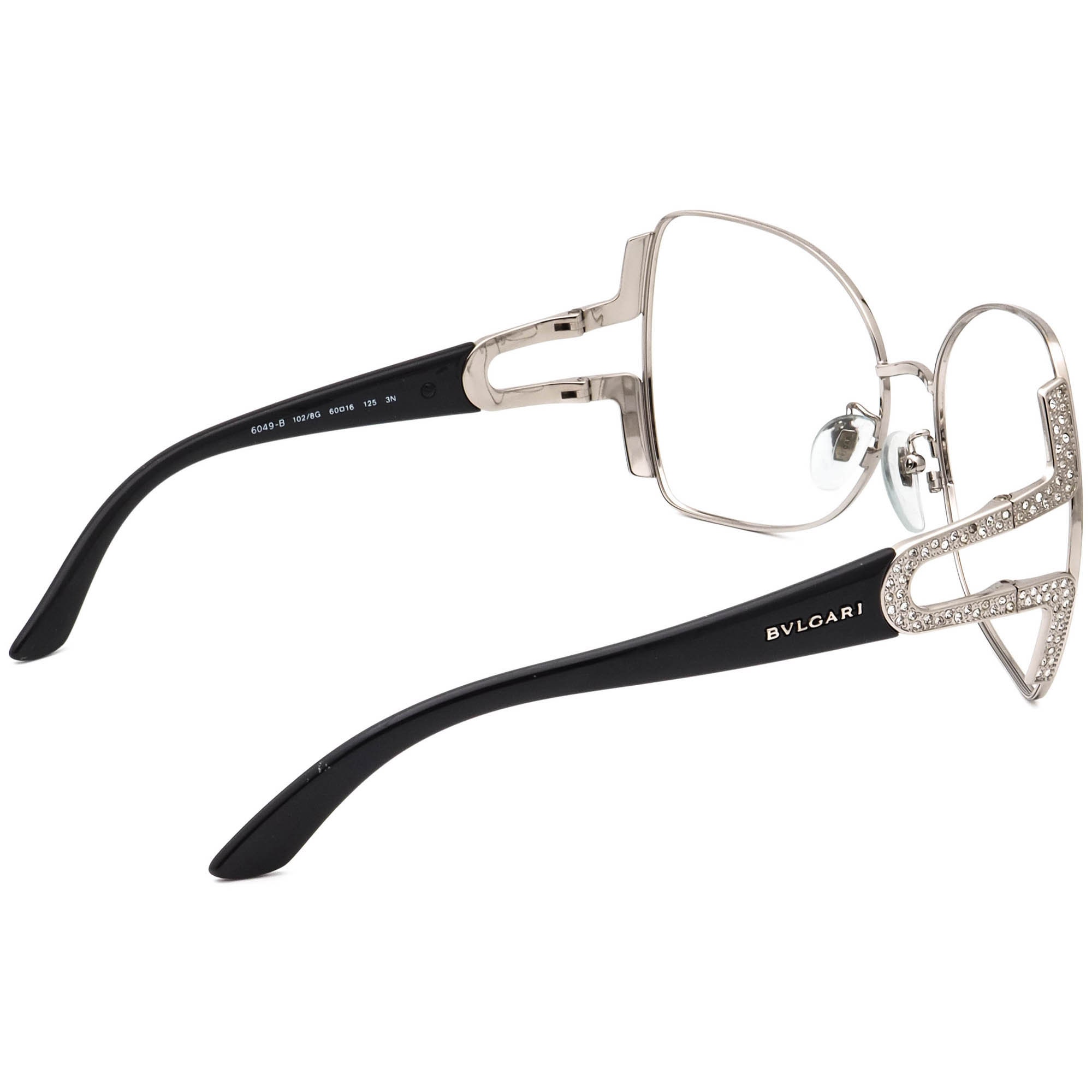 Bvlgari women’s sunglasses 6049B Swarovski BV-6077B-102-8G-59-  main image 2