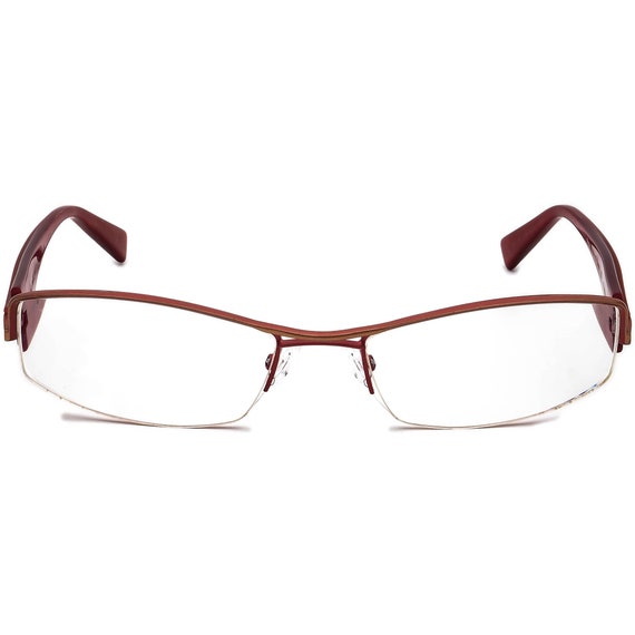 Alain Mikli Eyeglasses A0695.12 Red&Orange Half R… - image 2