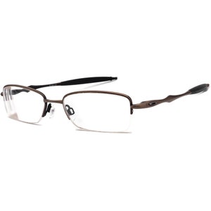 Oakley Eyeglasses Sculpt 2.0 Toast Brown Half Rim Metal Frame 50[]18 139 image 3