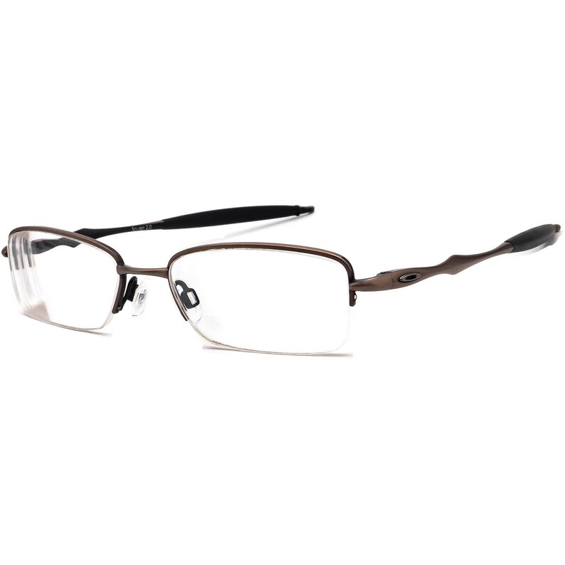 Oakley Eyeglasses Sculpt 2.0 Toast Brown Half Rim Metal Frame 50[]18 139 image 3