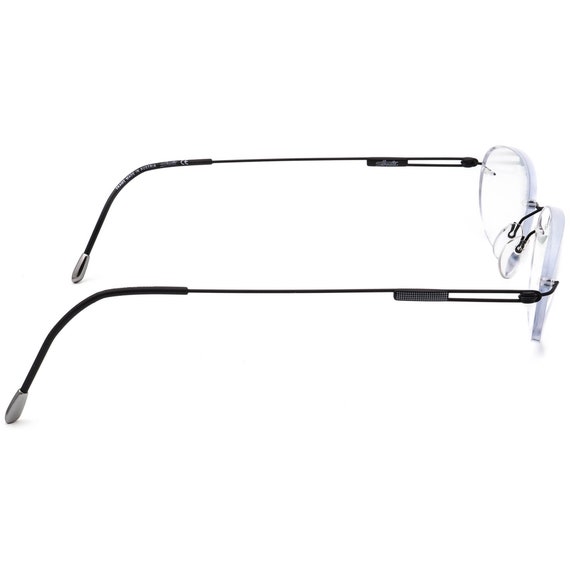 Silhouette Eyeglasses 7534 50 6082 TNG III Black … - image 4