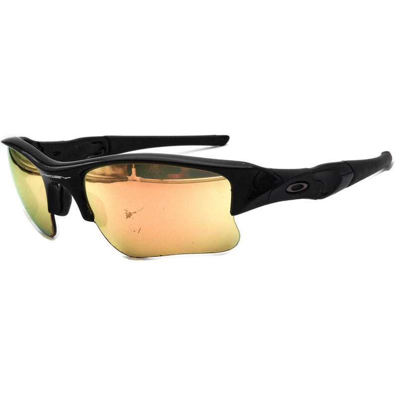Oakley Rx-zonnebril, alleen montuur 03-899 Flak zwart halve rand 63 mm afbeelding 3