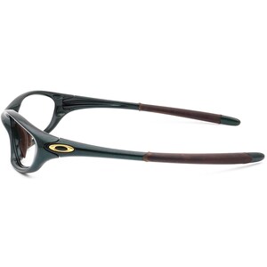 Oakley Men's Sunglasses Frame Only 1st Gen XX Twenty Metallic Green Wrap USA 56 mm image 5