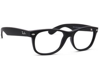 Ray-Ban Sunglasses Frame Only RB 2132 New Wayfarer 622/30 Matte Black Square Italy 55 mm