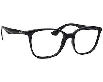 Occhiali da vista Ray-Ban RB 7066 2000 Montatura quadrata nera lucida 54[]17 145