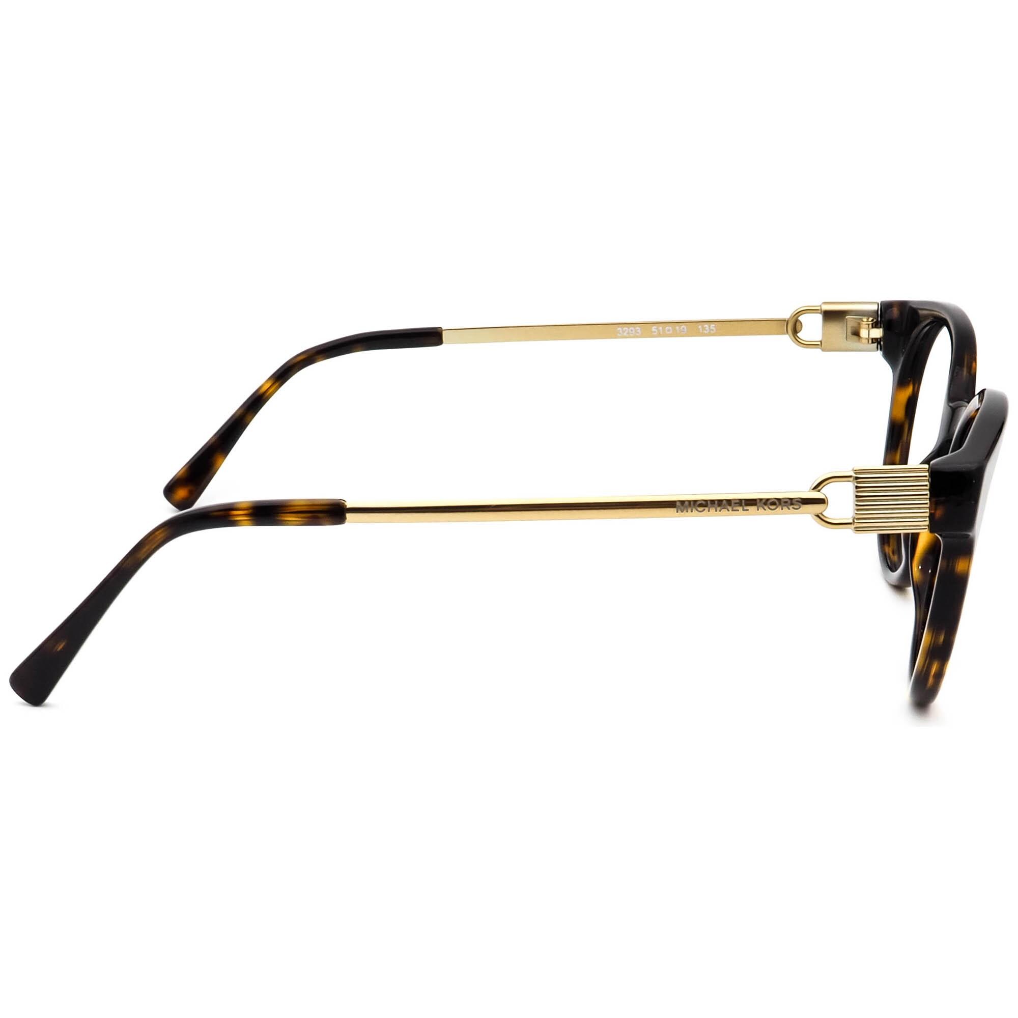 NEW MICHAEL KORS KEA MK4048 3293 HAVANA GOLD EYEGLASSES NEW MICHAEL KORS MK 4048 KEA 3293 HAVANA GOLD AUTHENTIC  main image 4