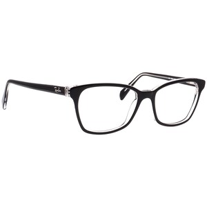 Ray-Ban Women's Eyeglasses RB 5362 2034 Polished Black Butterfly Frame 54[]17 140
