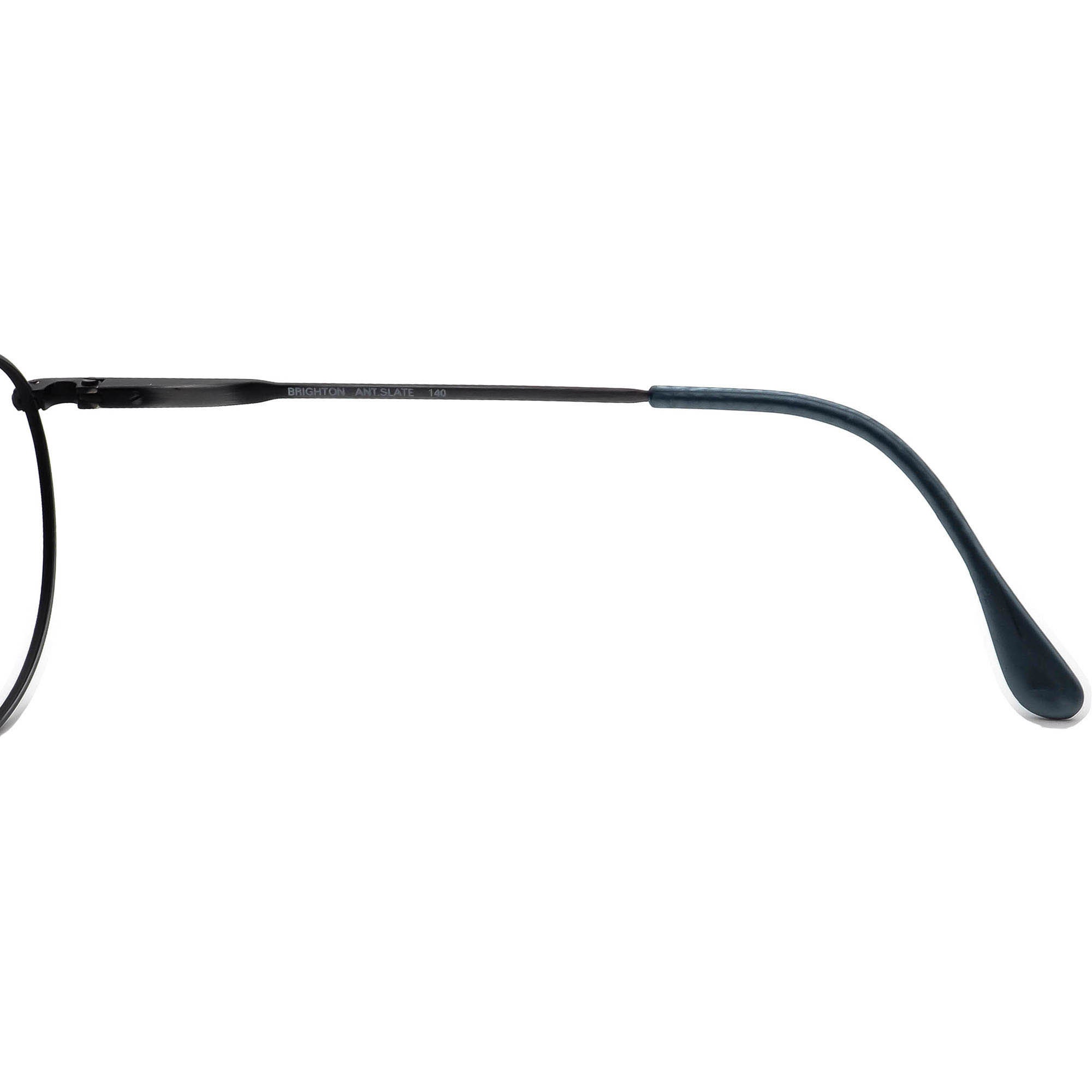 Fratelli Lozza Fratelli Lozza Eyeglasses Brighton Ant.slate Round Metal Frame Italy 54 ...