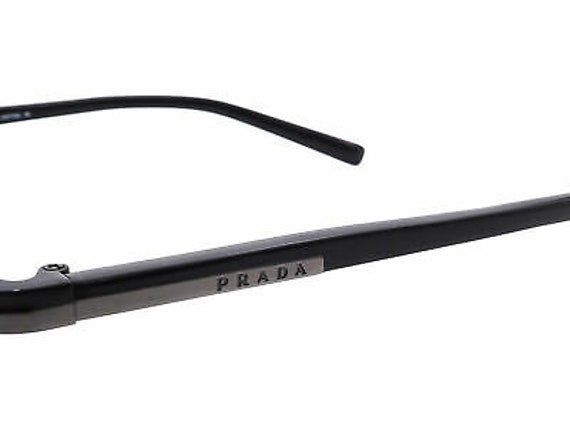 Prada Sunglasses FRAME ONLY SPR 56E 5AV-1A1 Gunme… - image 4