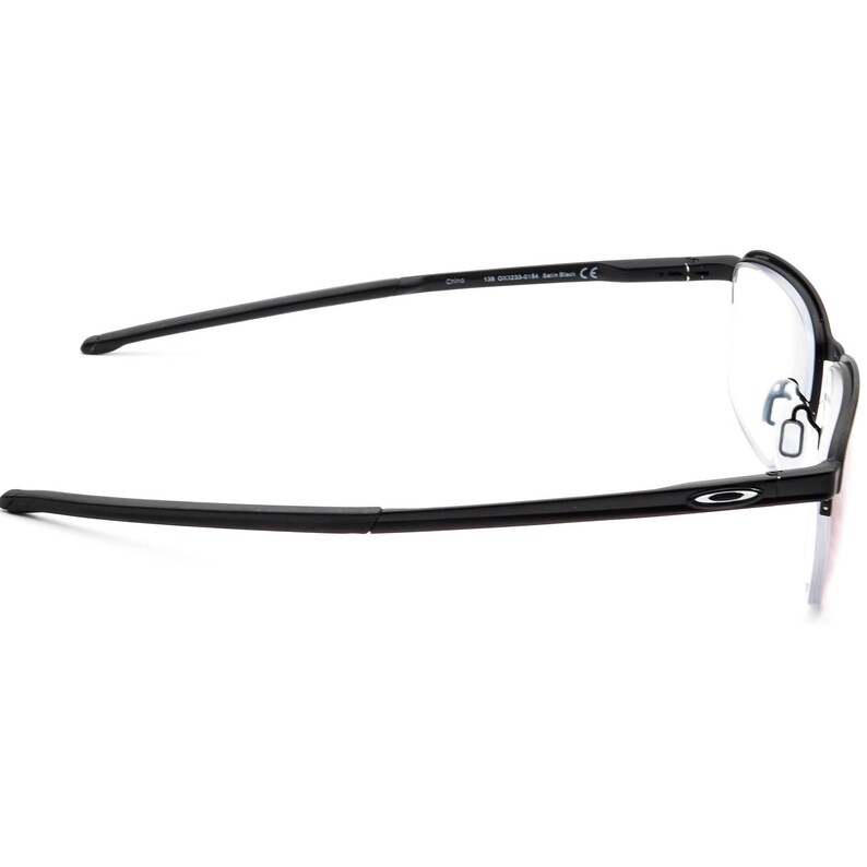 Oakley-bril voor heren OX3233-0154 Kathode satijnzwart metalen frame met halve rand 54[]18 138 afbeelding 4
