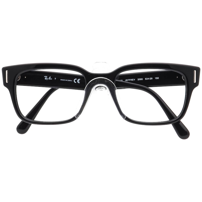 Ray-Ban Eyeglasses RB 5388 Jeffrey 2000 Polished Black Square Frame 53[]20 150 image 6
