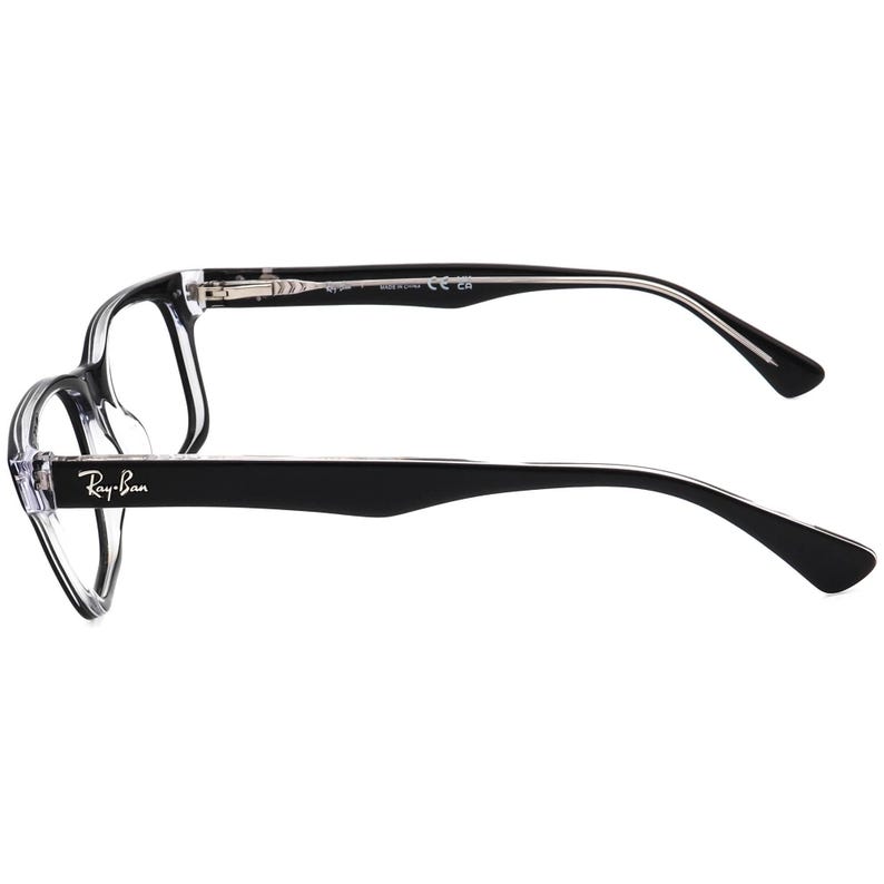 Ray-Ban Eyeglasses RB 5286 2034 Polished Black on Clear Square Frame 51[]18 135 image 5