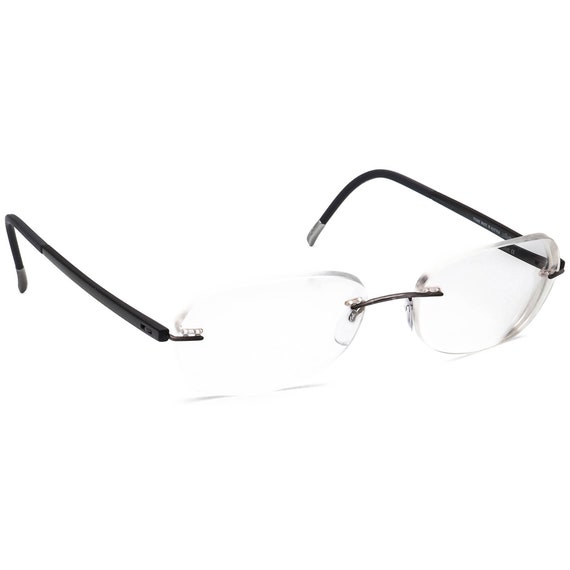 Silhouette Eyeglasses 7642 60 6061 Titan Gunmetal/