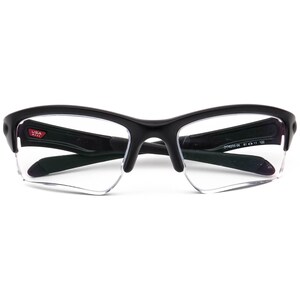 Okulary przeciwsłoneczne męskie Oakley Rx, tylko oprawka OO9200-06, satynowe, czarne, półramka, 61 mm zdjęcie 6