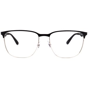 Okulary przeciwsłoneczne Ray-Ban, tylko oprawki RB 3569 9004/8G, czarno-srebrne, kwadratowe, metalowe, 59 mm zdjęcie 2