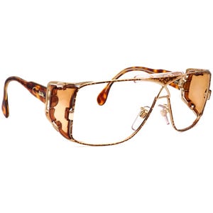 Cazal Sunglasses Frame Only MOD 955 COL 33 Gold Tortoise Square Germany 64 mm